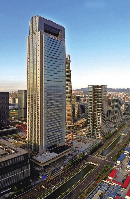 宁波第一高楼256.8米 环球航运广场即将完工